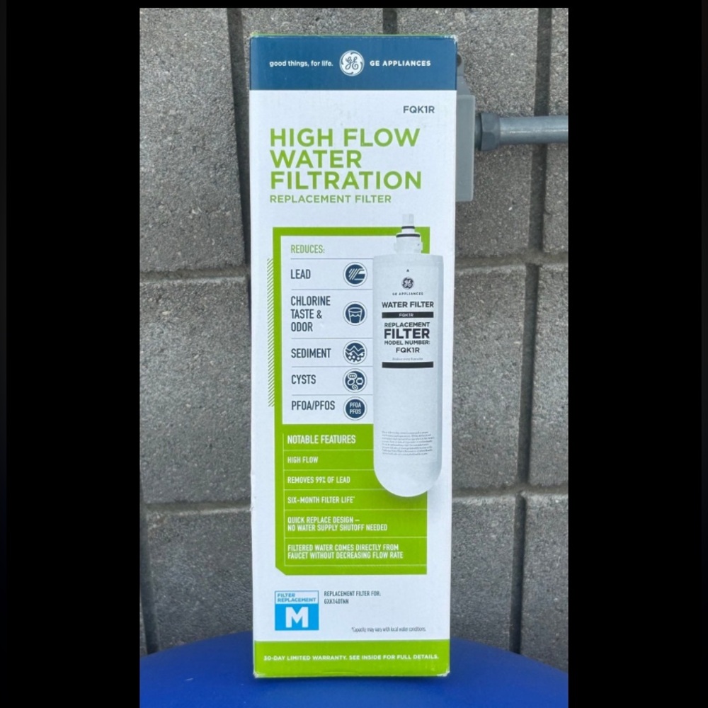 GE General Electric FQK1R Under Sink Water Filter Replacement